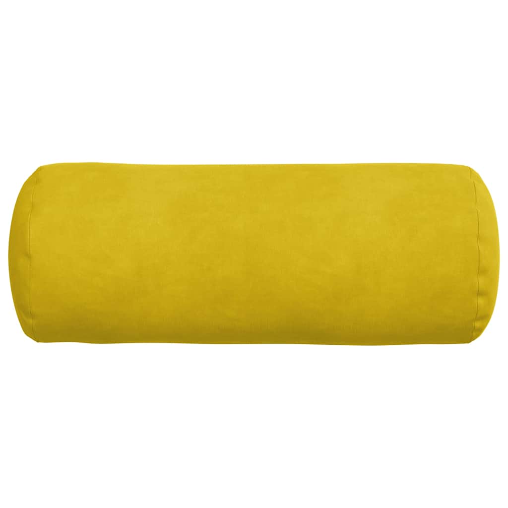 Valjkasti jastučići 2 pcs Žuta Ø 15 x 40 cm Kordura tekstil