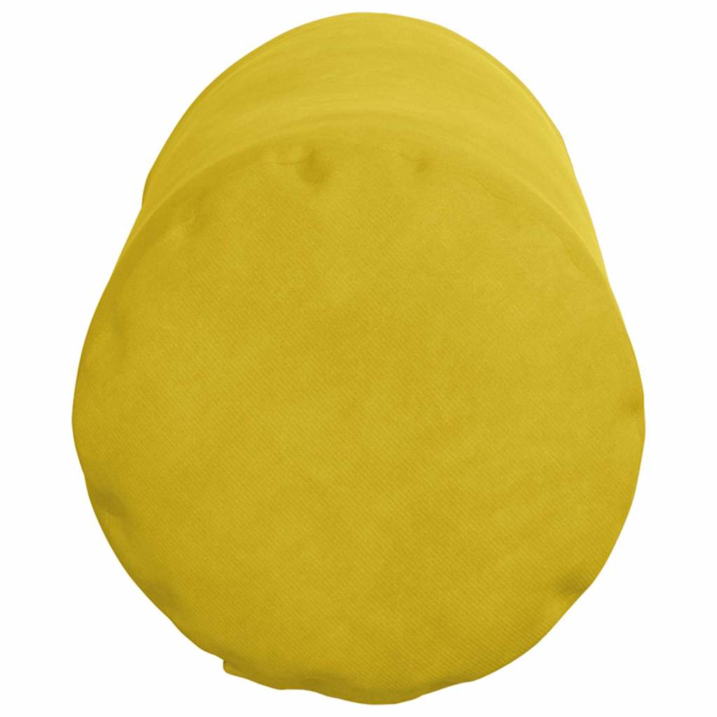 Valjkasti jastučići 2 pcs Žuta Ø 15 x 40 cm Kordura tekstil