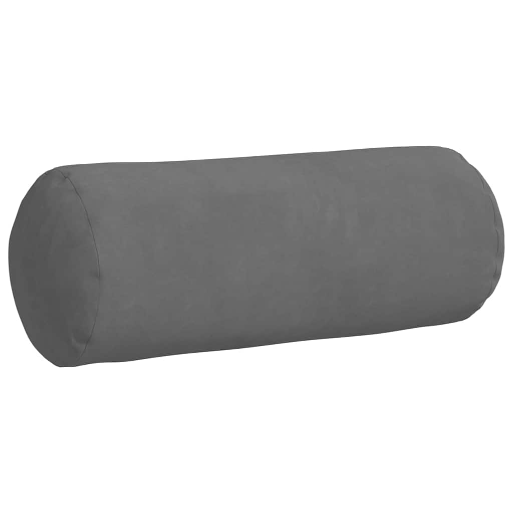 Valjkasti jastučići 2 pcs Tamno siva Ø 15 x 40 cm