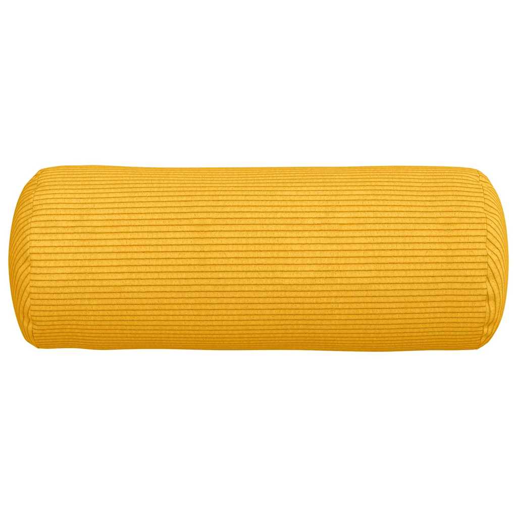 Valjkasti jastučići 2 pcs Svijetlo žuta Ø 15 x 40 cm