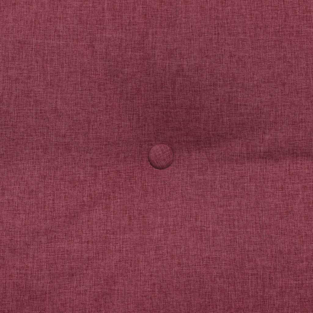 Jastuk za leđa Vinska crvena 120 x 24 x 50 cm tkanina