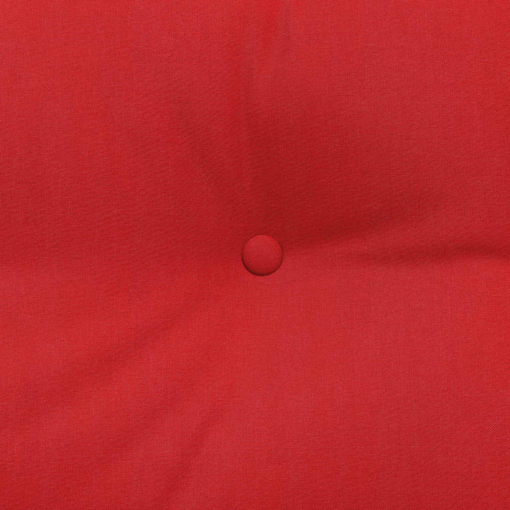 Jastuk za leđa Crvena 120 x 24 x 50 cm tkanina