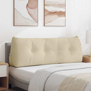 Jastuk za leđa Krema 140 x 24 x 50 cm tkanina