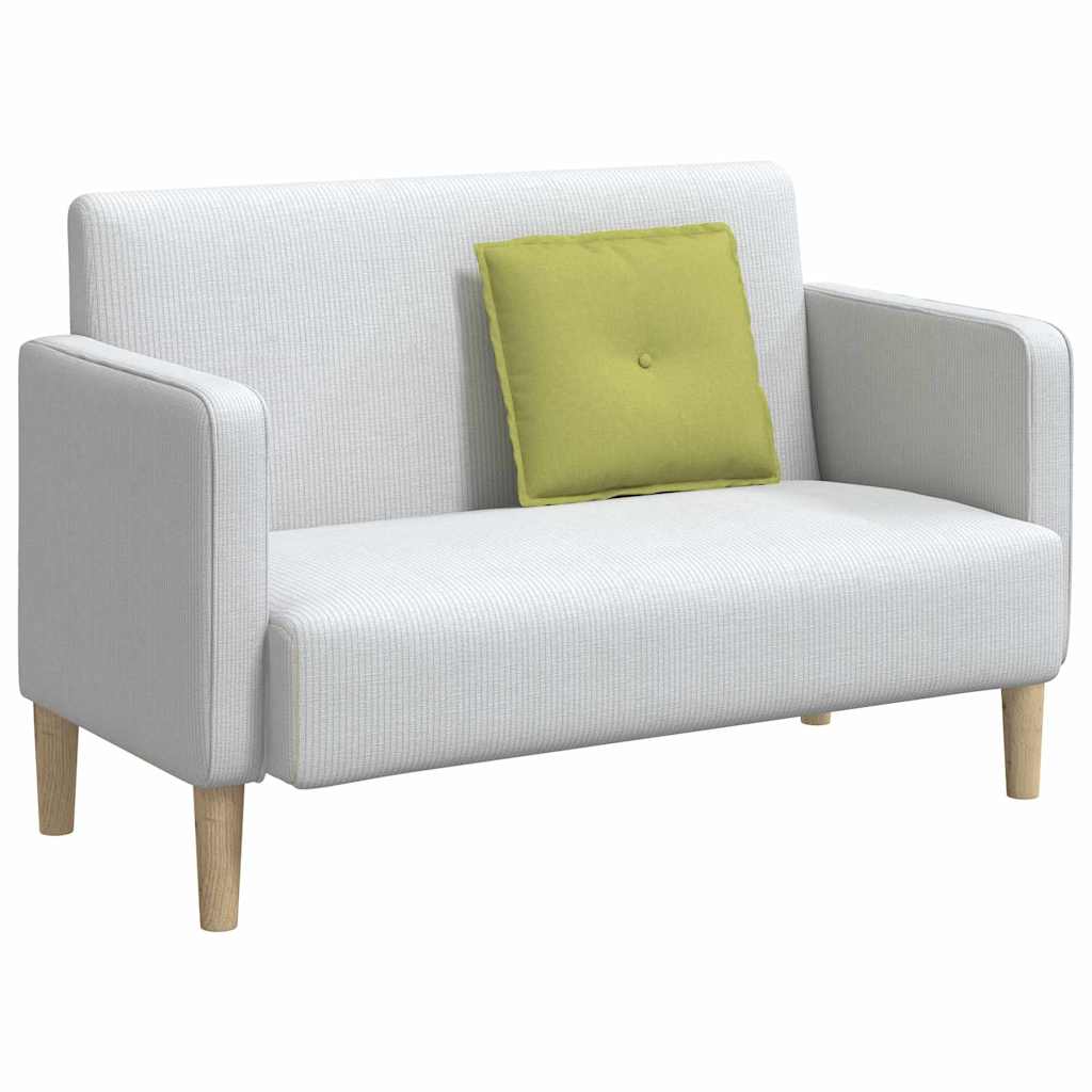 Jastuk za leđa Svijetlo zelena 50 x 19 x 45 cm tkanina