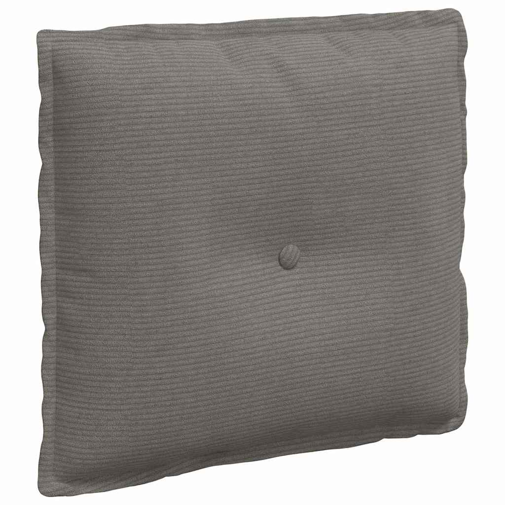 Jastuk za leđa Svijetlo siva 50 x 45 cm Kordura tekstil