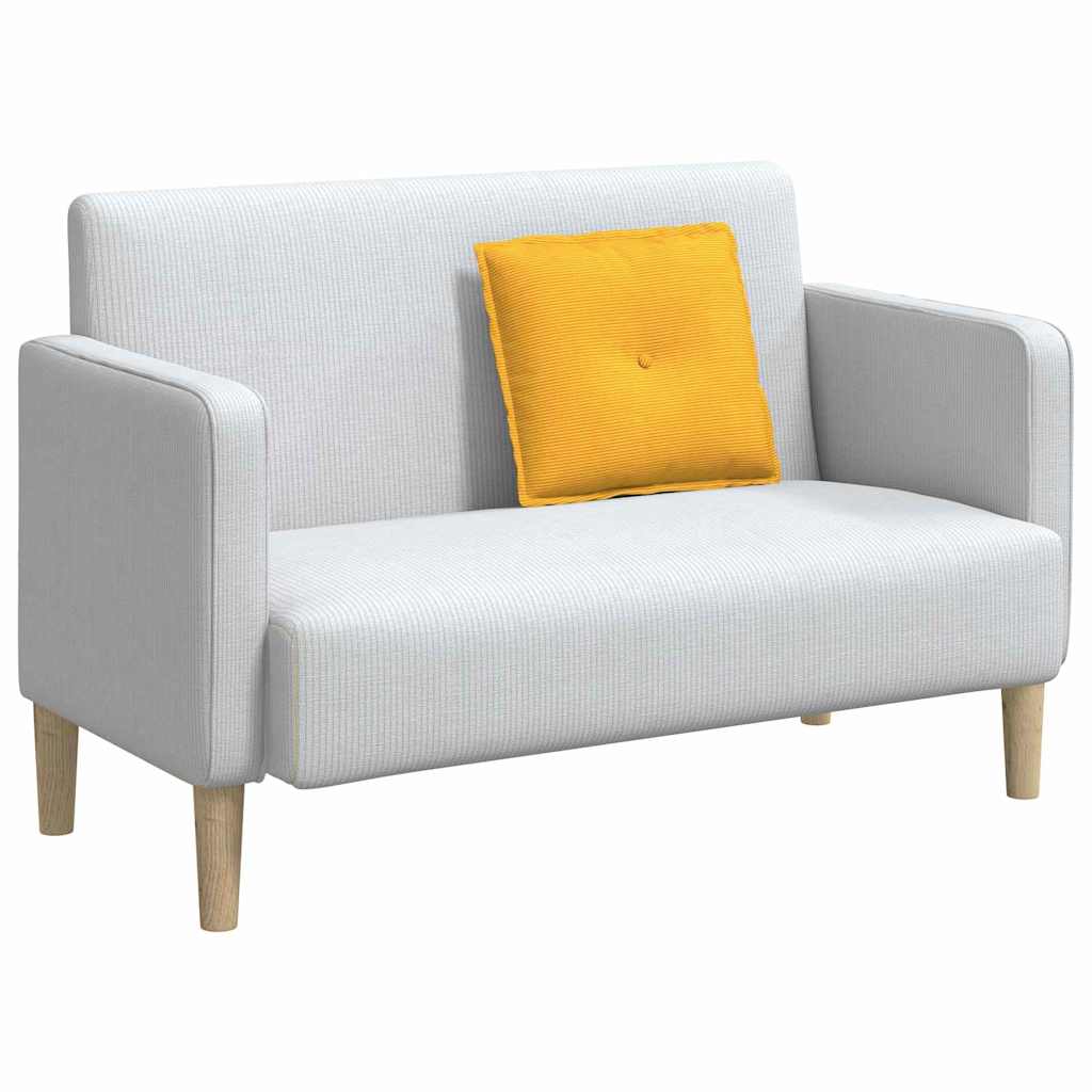 Jastuk za leđa Svijetlo žuta 50 x 45 cm Kordura tekstil
