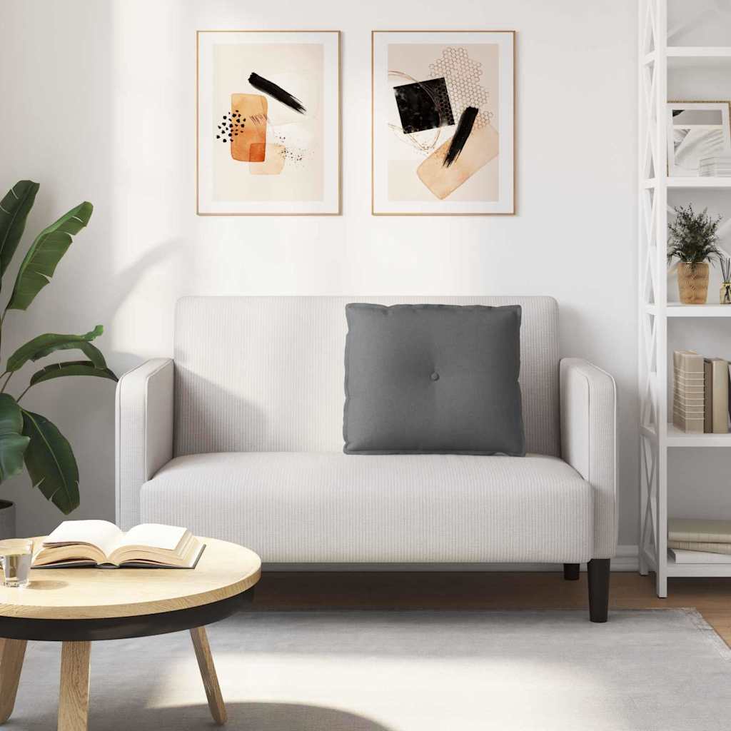 Jastuk za leđa Tamno siva 60 x 19 x 50 cm tkanina