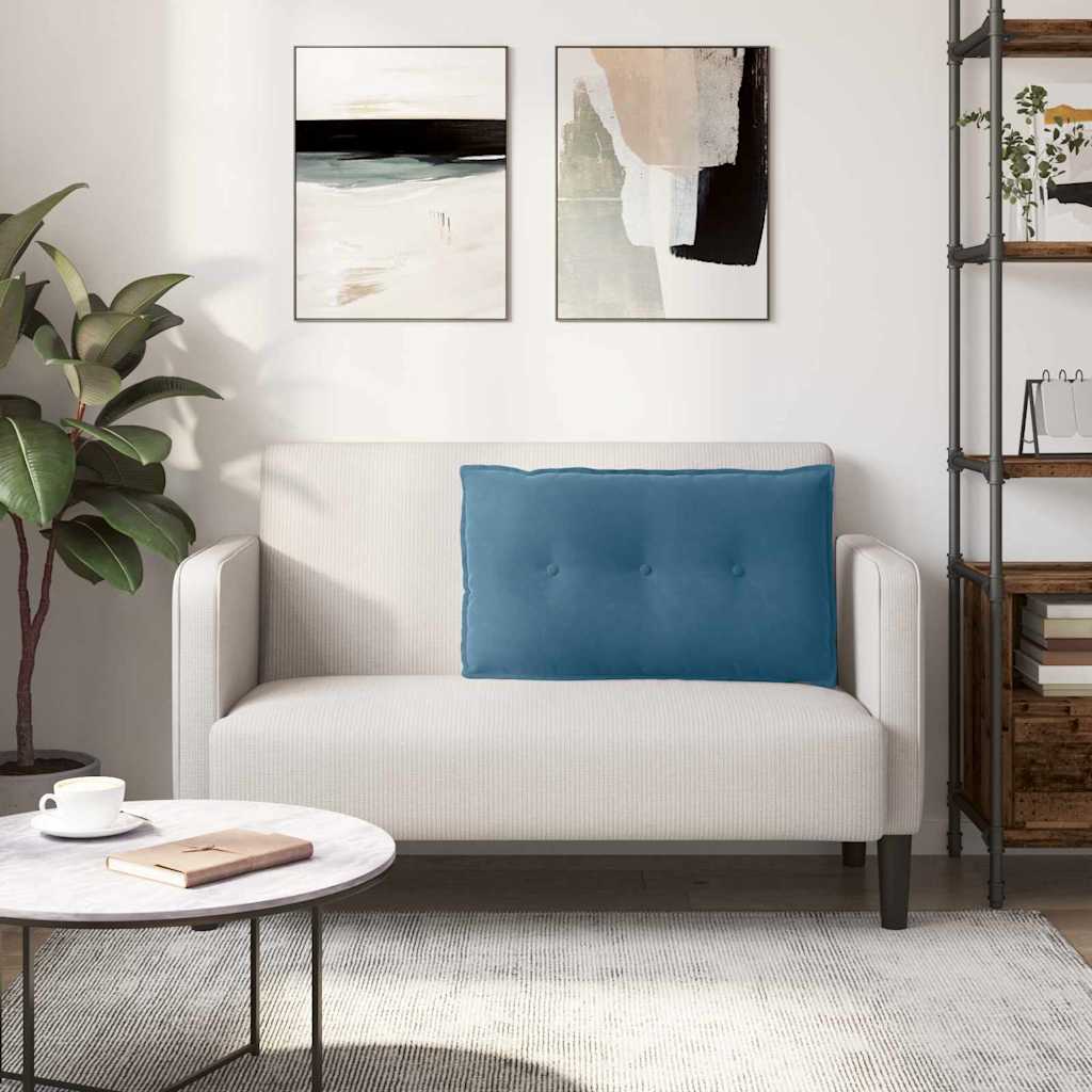 Jastuk za leđa Plava 80 x 50 cm Kordura tekstil