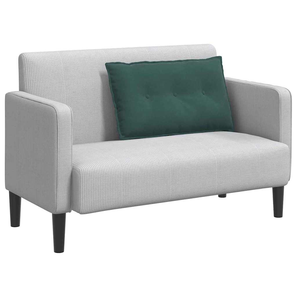 Jastuk za leđa Tamnozelena 80 x 50 cm Kordura tekstil