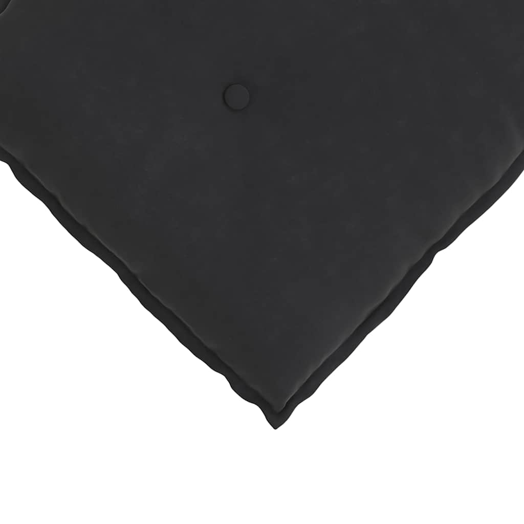 Jastuk za leđa Crna 80 x 50 cm Kordura tekstil
