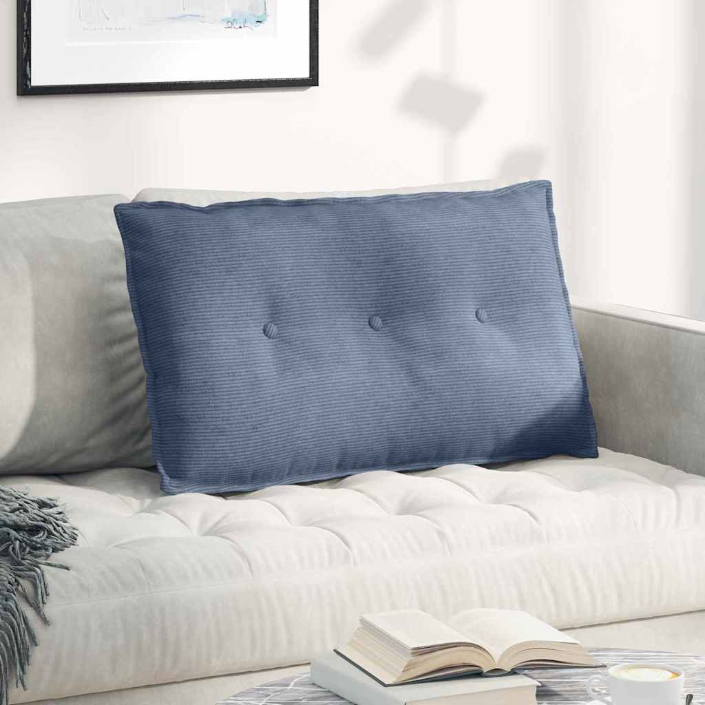 Jastuk za leđa Plava 80 x 50 cm Kordura tekstil