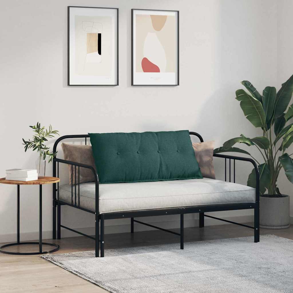 Jastuk za leđa Tamnozelena 100 x 19 x 50 cm tkanina