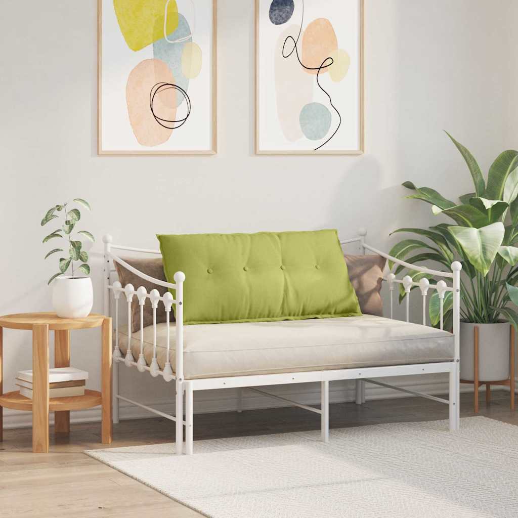 Jastuk za leđa Svijetlo zelena 100 x 19 x 50 cm tkanina