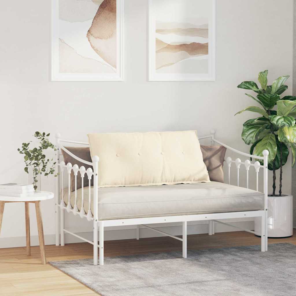 Jastuk za leđa Krema 100 x 50 cm Kordura tekstil