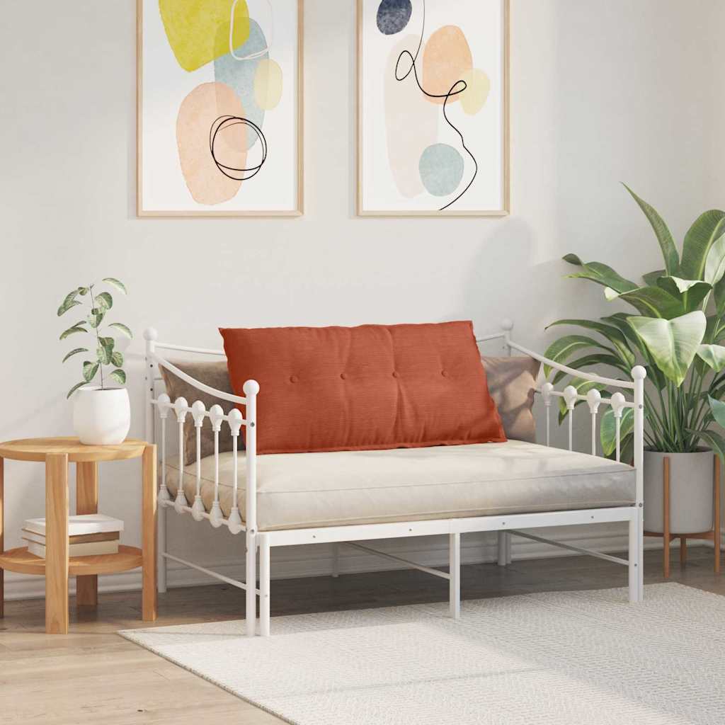 Jastuk za leđa Crvena narančasta 100 x 50 cm Kordura tekstil