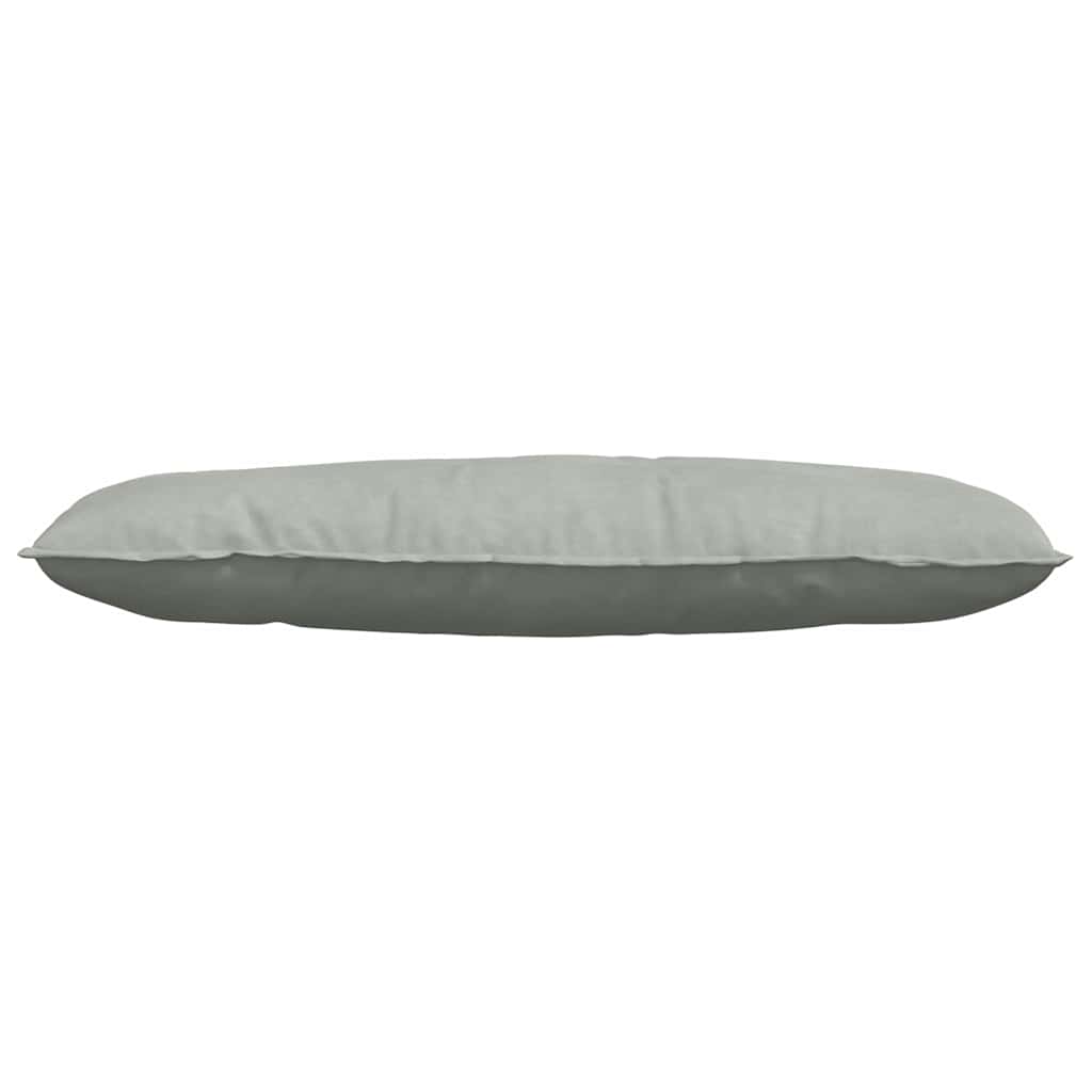 Jastuk za leđa Svijetlo siva 120 x 50 cm Kordura tekstil
