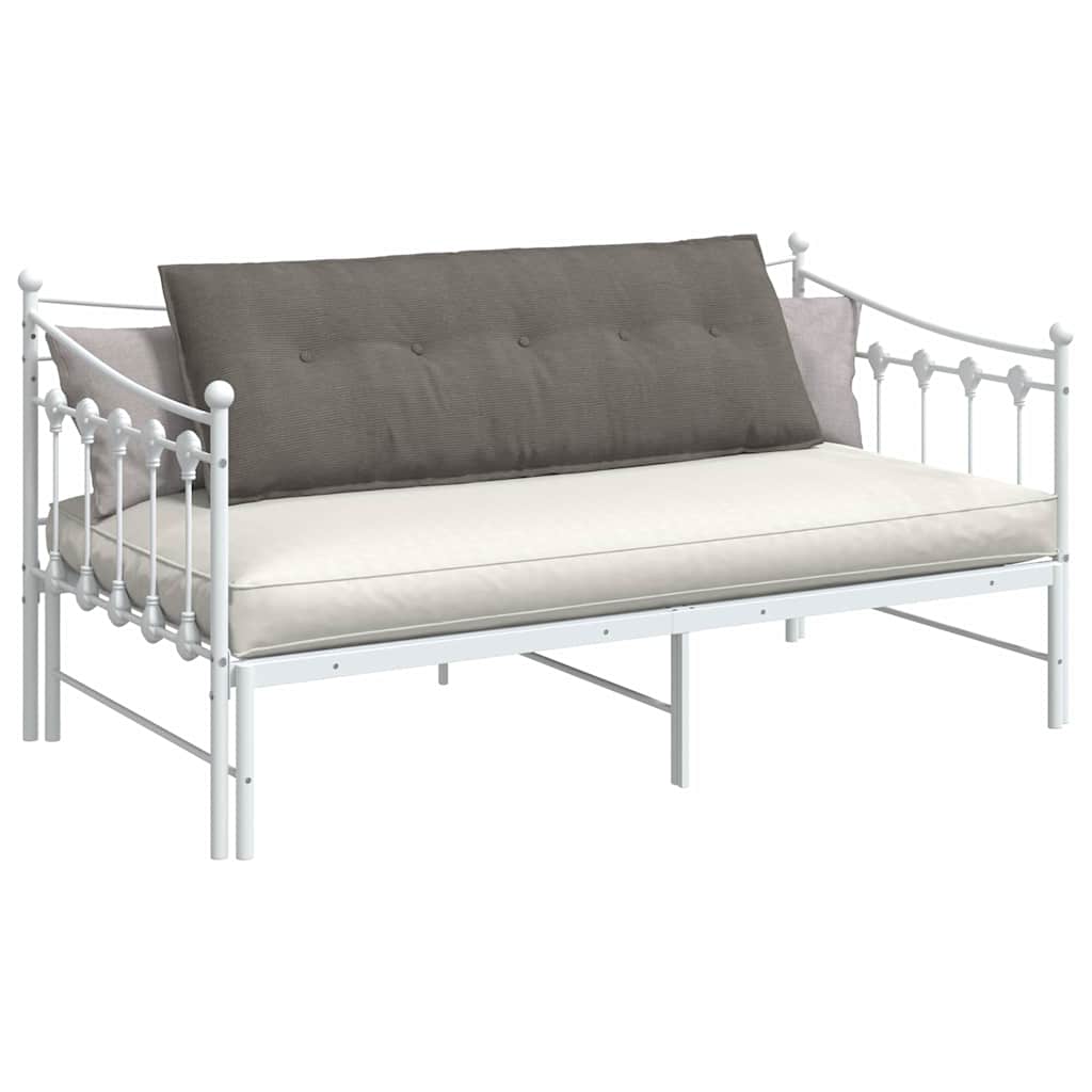 Jastuk za leđa Svijetlo siva 140 x 50 cm Kordura tekstil