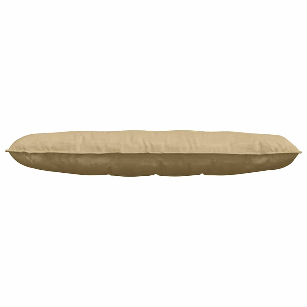 Jastuk za leđa Siva zelena 140 x 50 cm Kordura tekstil