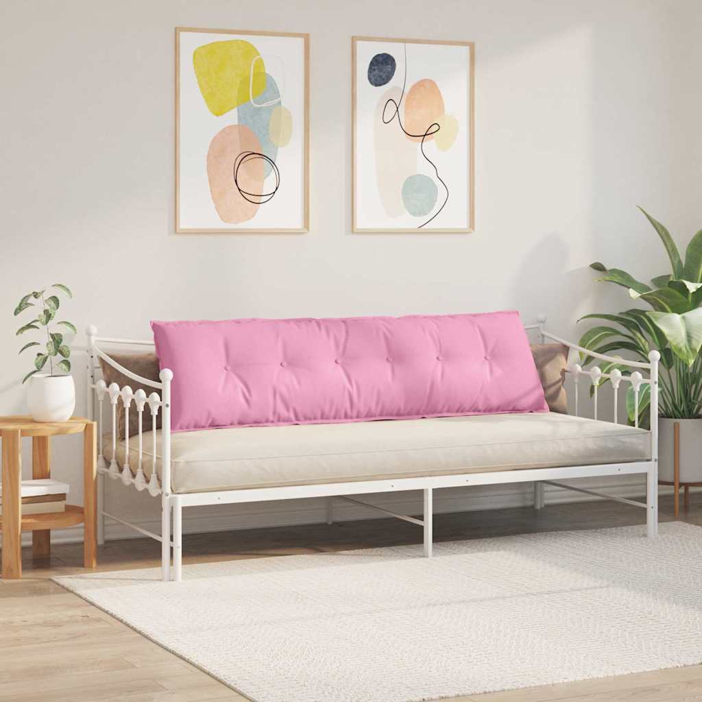 Jastuk za leđa Ružičasta 180 x 19 x 50 cm tkanina