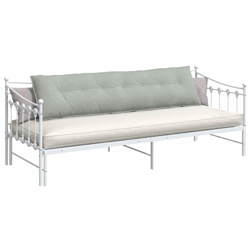 Jastuk za leđa Svijetlo siva 200 x 50 cm Kordura tekstil