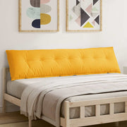 Jastuk za leđa Svijetlo žuta 200 x 50 cm Kordura tekstil