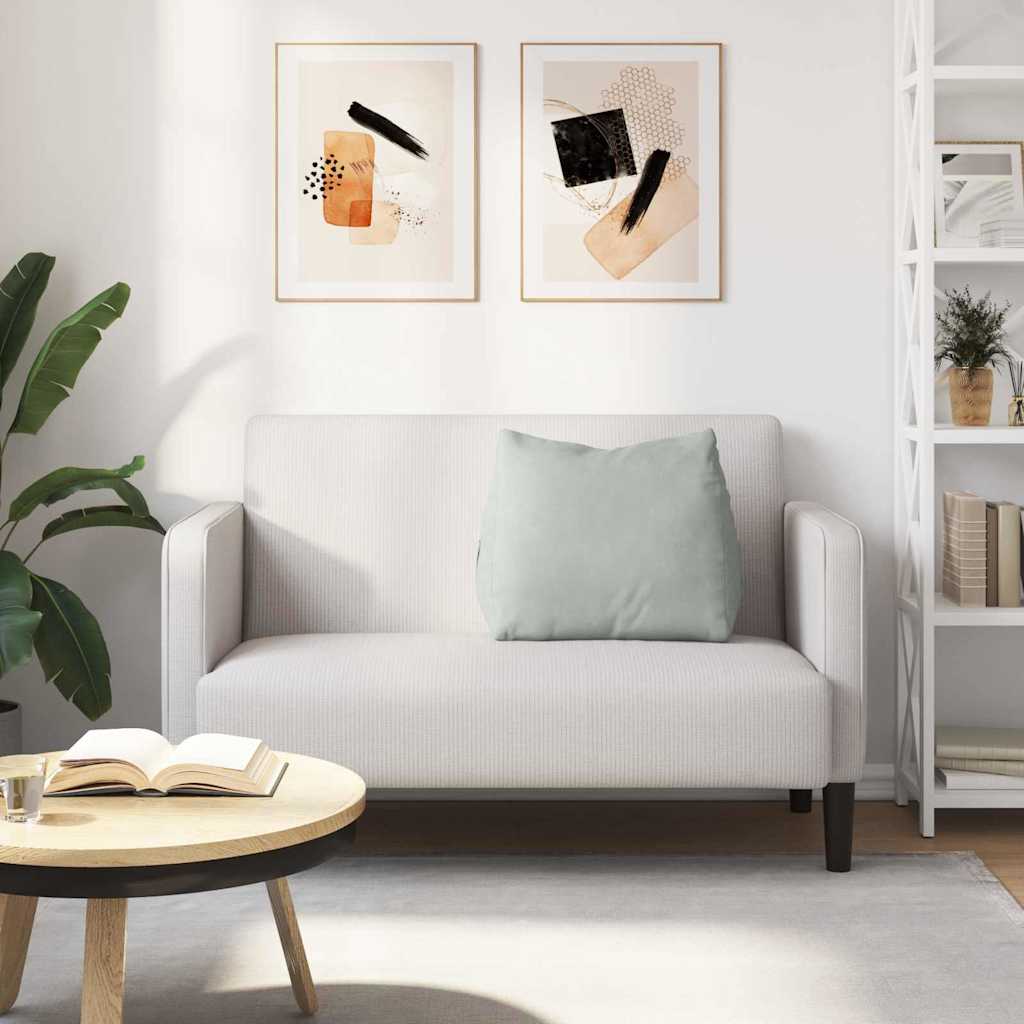 Jastuk za leđa Svijetlo siva 60 x 20 x 50 cm Kordura tekstil