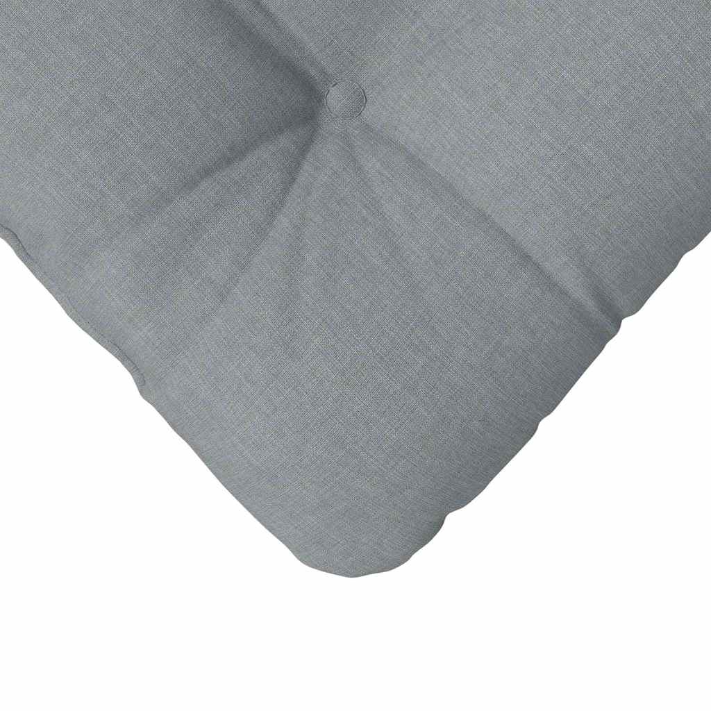 Jastučići za sjedenje 4 pcs Svijetlo siva 40 x 40 x 12 cm