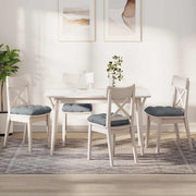Jastučići za sjedenje 4 pcs Svijetlo siva 40 x 40 x 12 cm