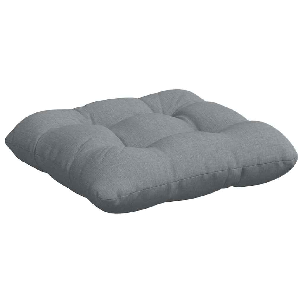 Jastučići za sjedenje 4 pcs Svijetlo siva 40 x 40 x 12 cm