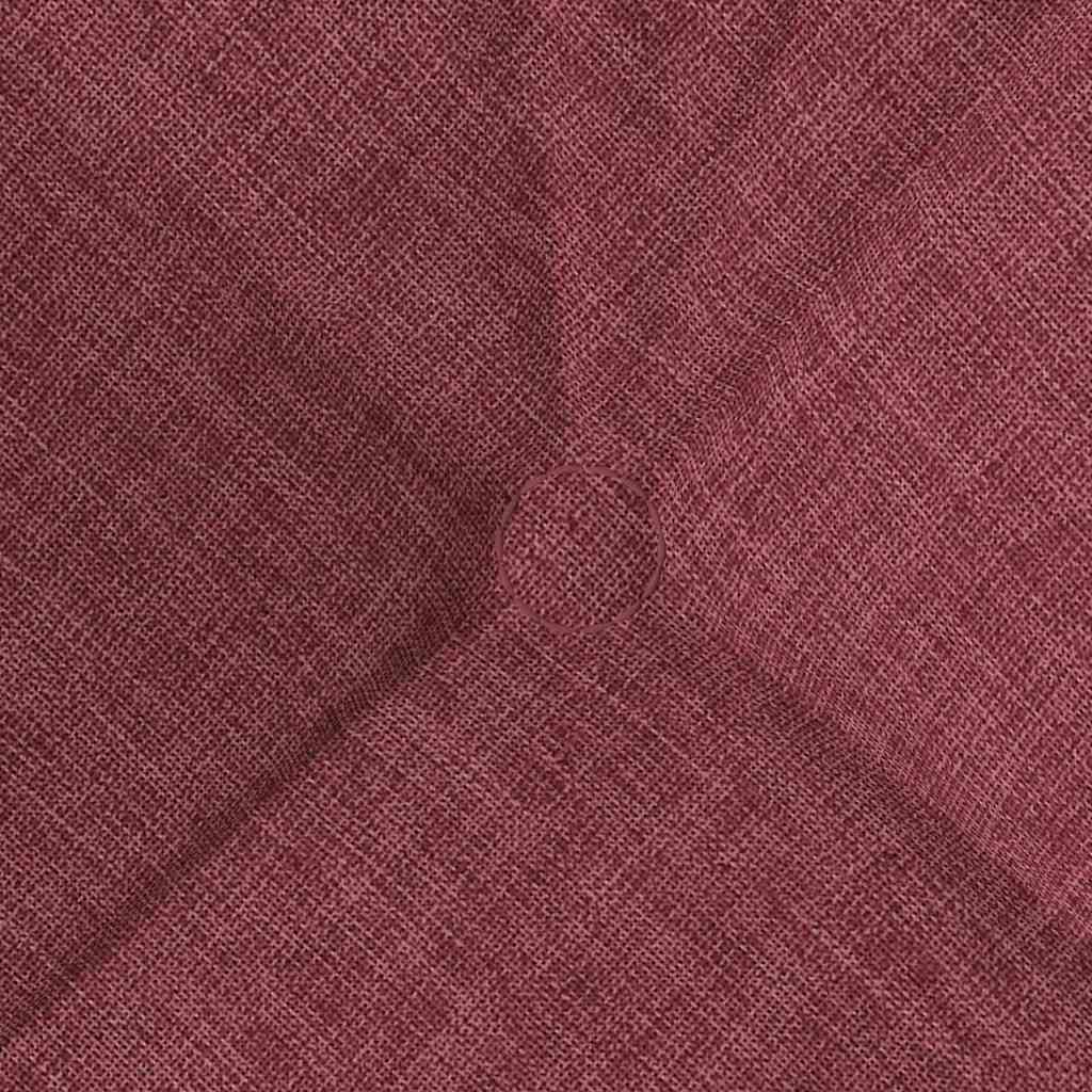 Jastučići za sjedenje 4 pcs Vinska crvena 40 x 40 x 12 cm