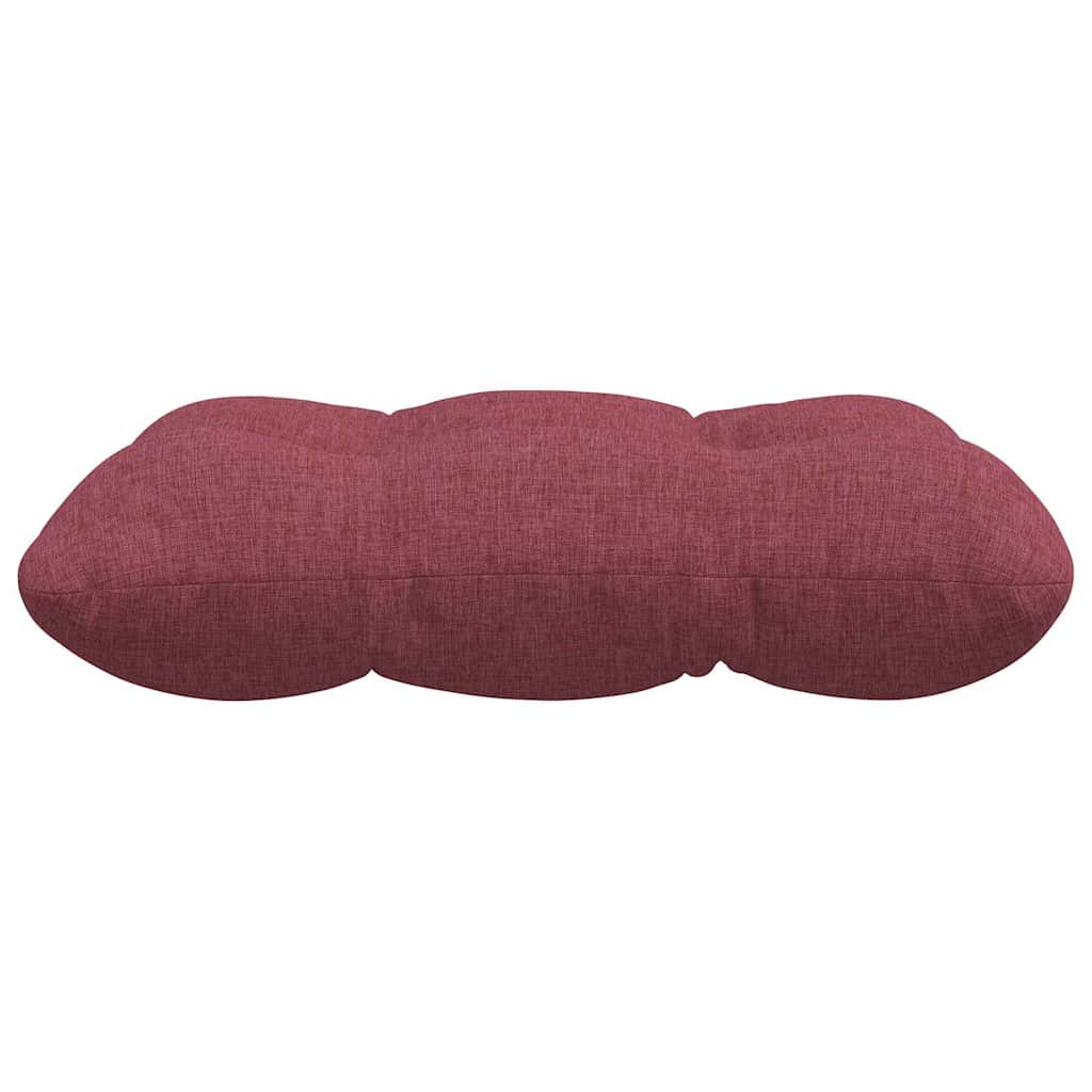 Jastučići za sjedenje 4 pcs Vinska crvena 40 x 40 x 12 cm