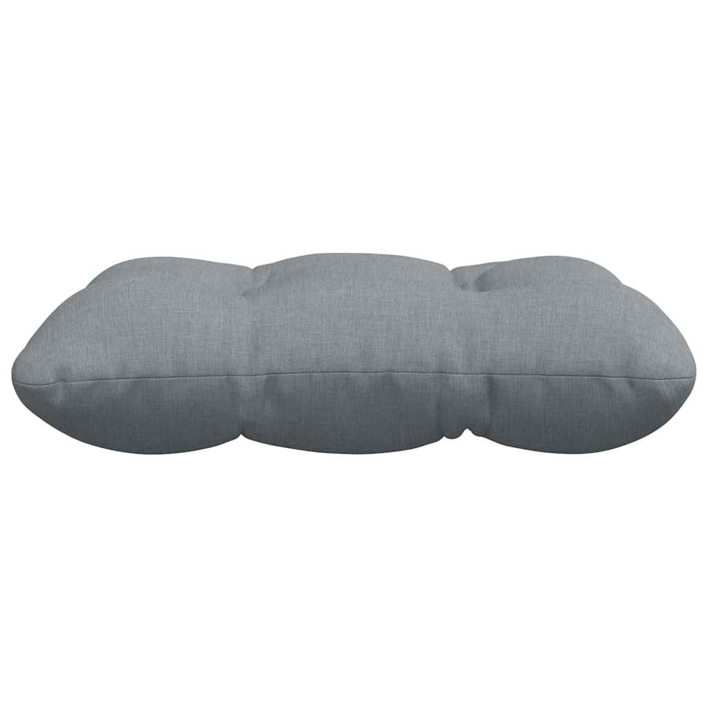 Jastučići za sjedenje 4 pcs Svijetlo siva 45 x 45 x 12 cm