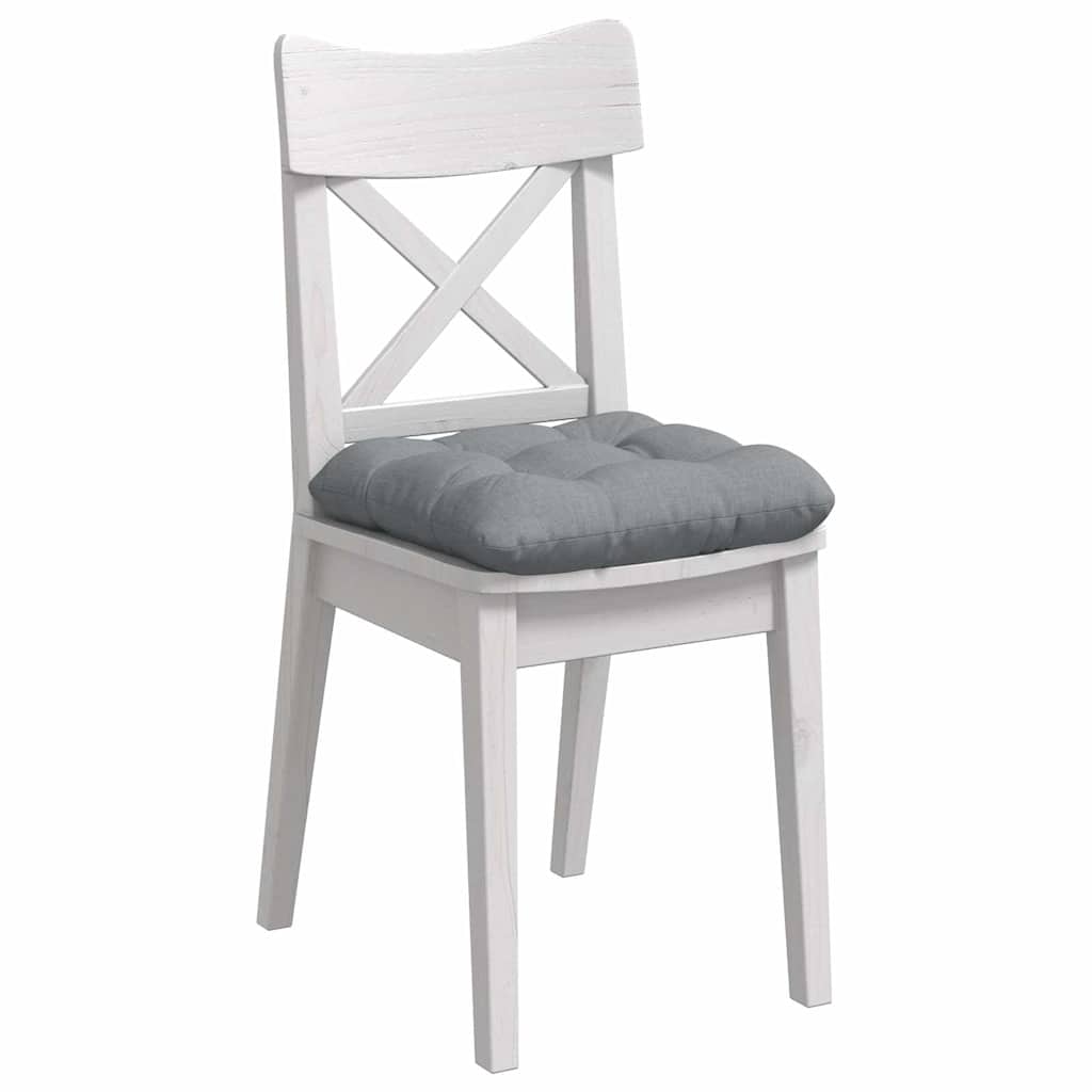 Jastučići za sjedenje 4 pcs Svijetlo siva 45 x 45 x 12 cm