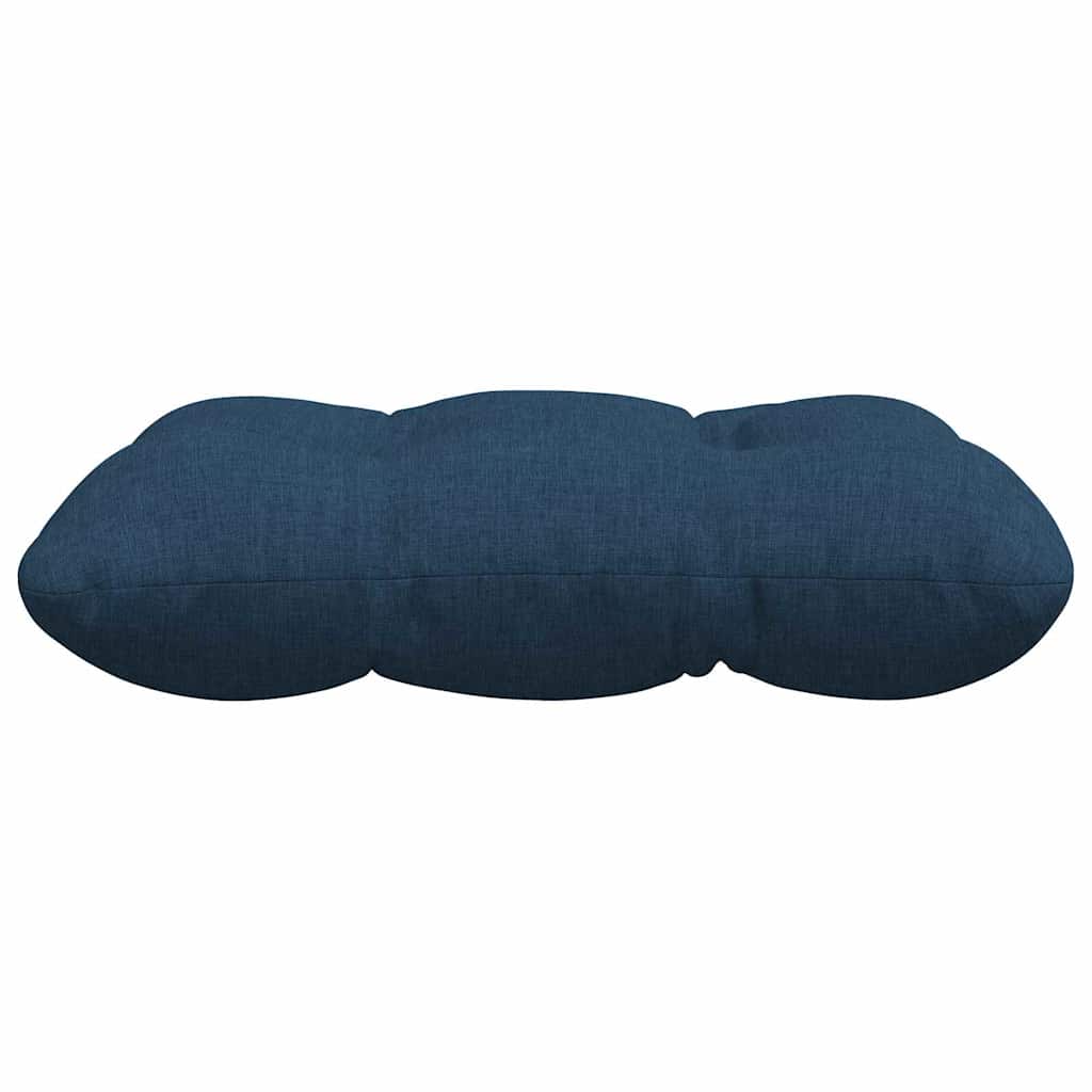 Jastučići za sjedenje 4 pcs Plava 45 x 45 x 12 cm tkanina