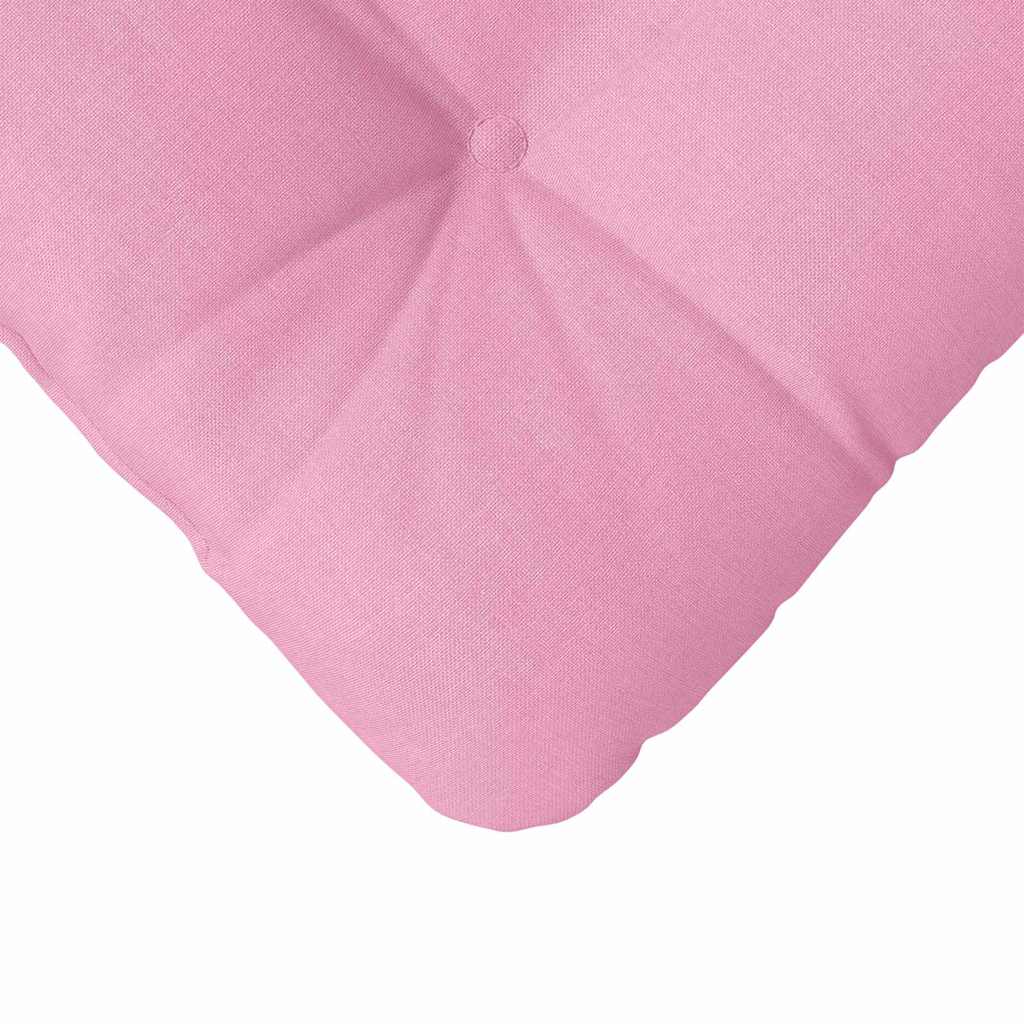 Jastučići za sjedenje 4 pcs Ružičasta 45 x 45 x 12 cm tkanina