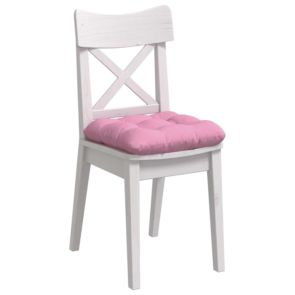 Jastučići za sjedenje 4 pcs Ružičasta 45 x 45 x 12 cm tkanina