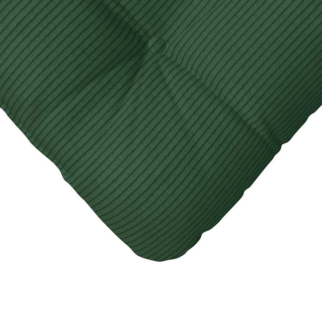 Jastučići za sjedenje 4 pcs Tamnozelena 45 x 45 cm