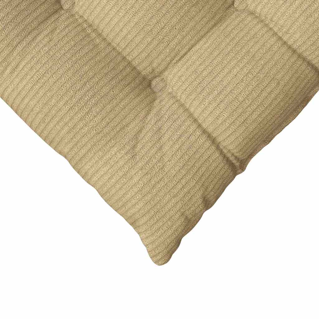 Jastučići za sjedenje 4 pcs Siva zelena 40 x 40 x 6 cm