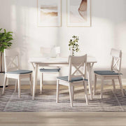 Jastučići za sjedenje 4 pcs Svijetlo siva 40 x 40 x 3 cm