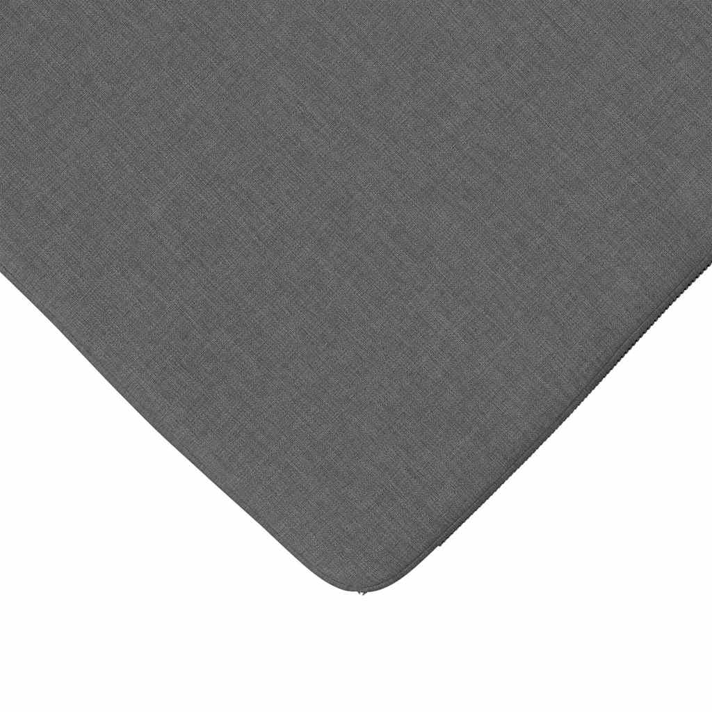 Jastučići za sjedenje 4 pcs Tamno siva 40 x 40 x 3 cm tkanina