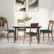 Jastučići za sjedenje 4 pcs Tamnozelena 40 x 40 x 3 cm tkanina