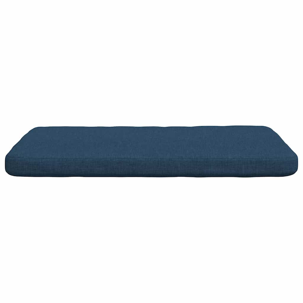 Jastučići za sjedenje 4 pcs Plava 40 x 40 x 3 cm tkanina