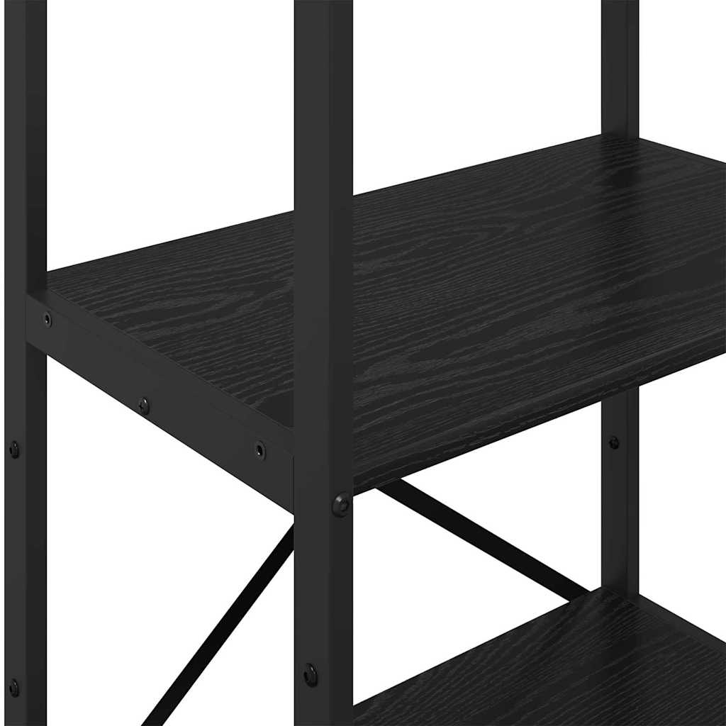Polica Crni hrast 56 x 34 x 133,5 cm Konstruirano drvo
