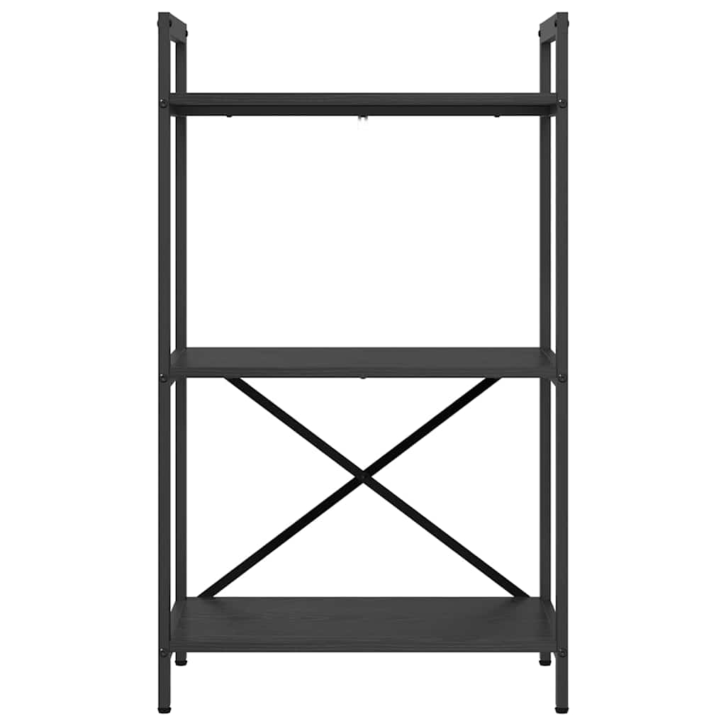 Polica Crni hrast 56 x 34 x 96 cm Konstruirano drvo