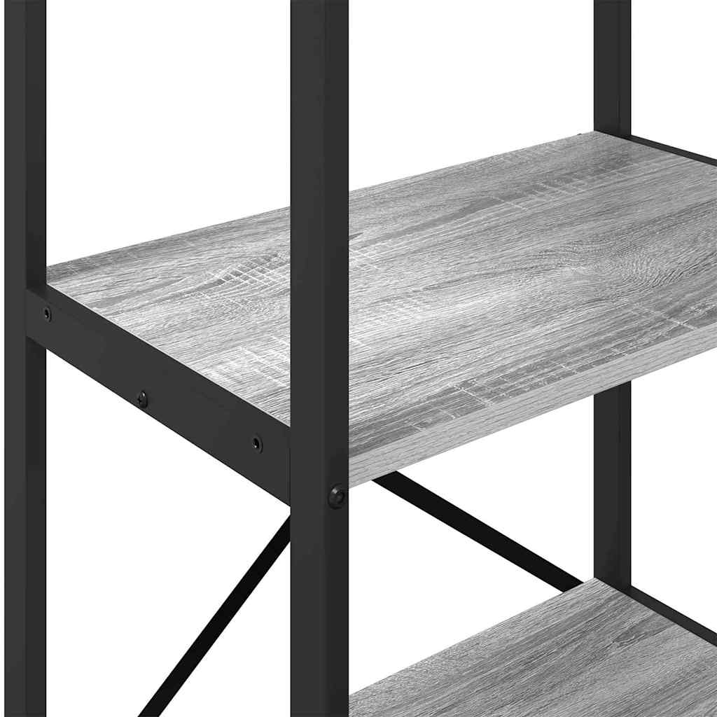 Polica Siva Sonoma 56 x 34 x 96 cm Konstruirano drvo