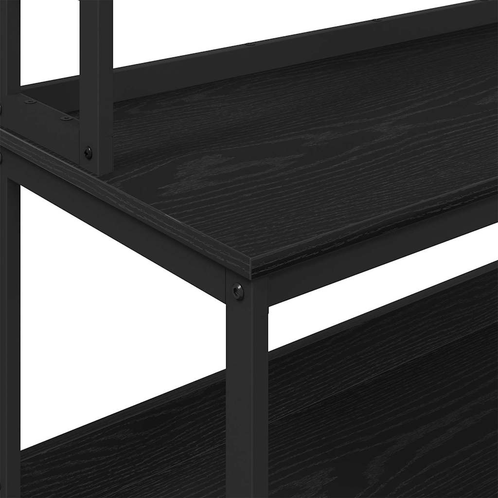 Kuhinjska polica Crni hrast 60 x 40 x 168 cm Konstruirano drvo