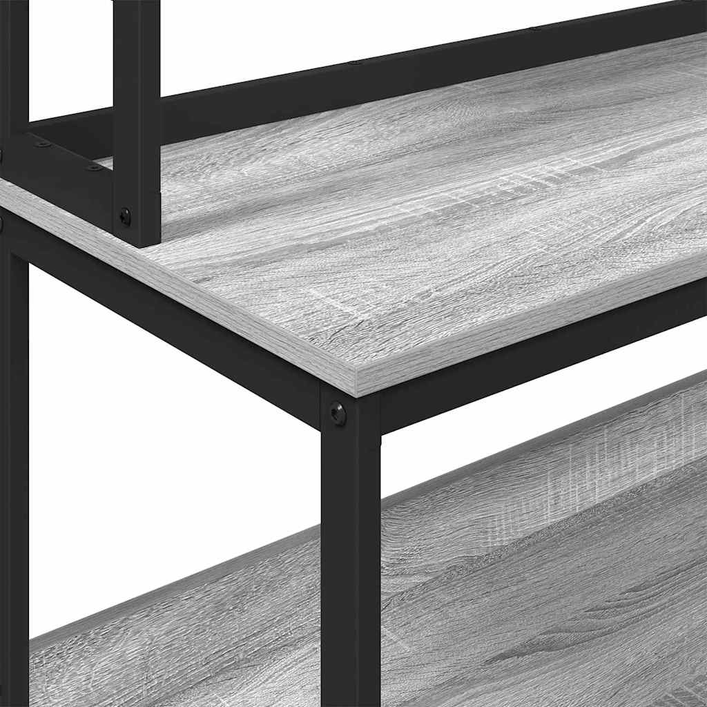 Kuhinjska polica Siva Sonoma 80 x 40 x 168 cm Konstruirano drvo