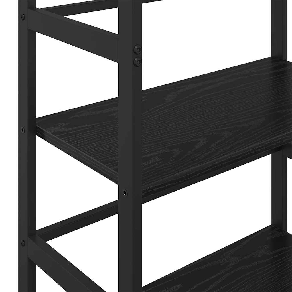 Polica Crni hrast 60 x 29,5 x 81 cm Konstruirano drvo
