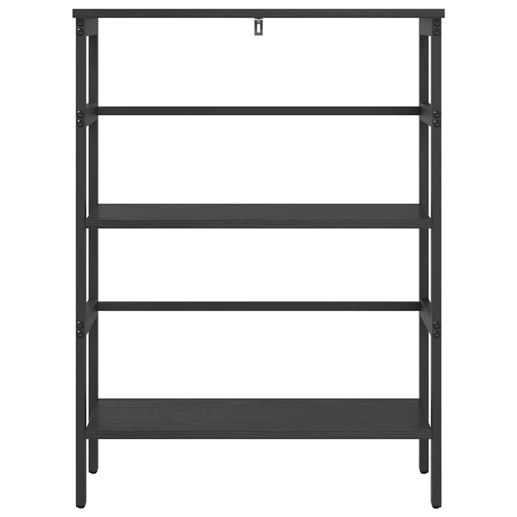 Polica Crni hrast 60 x 29,5 x 81 cm Konstruirano drvo