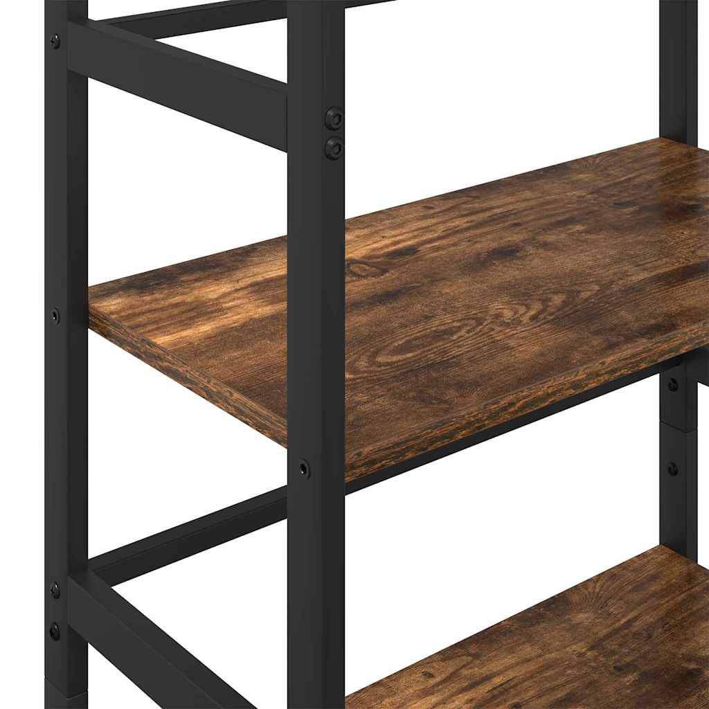 Polica Dimljeni hrast 60 x 29,5 x 115 cm Konstruirano drvo